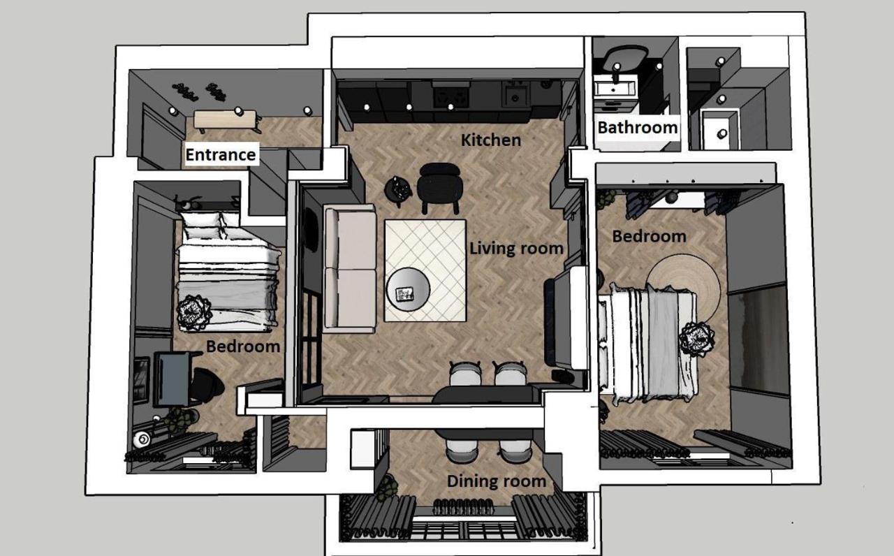 Apartmán Poem By Urbanesq Bukurešť Exteriér fotografie
